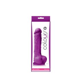Colours Pleasures 5 in. Dildo (Option: Purple)