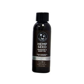 Earthly Body Massage Oil (Option: Unscented 2oz)
