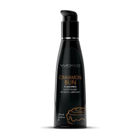 Wicked Aqua Cinnamon Bun Water Based Lubricant (Option: 4 oz.)