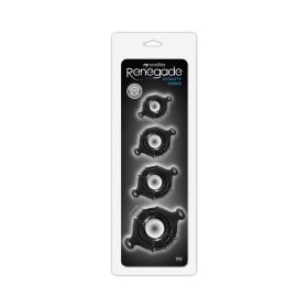 Renegade Vitality Rings (Option: 4 Pack Black)