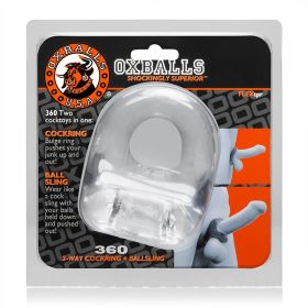 OxBalls 360  Cockring & Ballsling (Option: Clear)