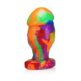 OxBalls Honcho 2  Buttplug (Option: Medium  Rainbow)