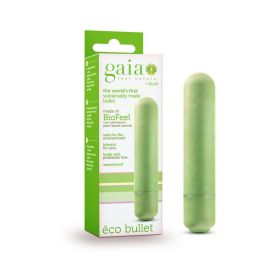 Gaia Eco Bullet Single Speed Vibrator (Option: Green)