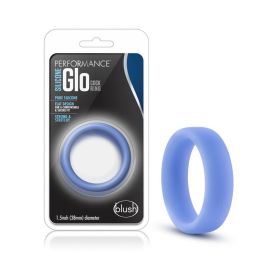 Performance Silicone Glo Cock Ring (Option: Blue Glow)