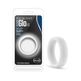 Performance Silicone Glo Cock Ring (Option: White Glow)