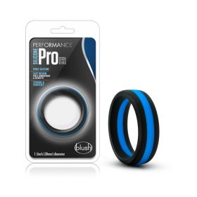 Performance Silicone Go Pro Cock Ring (Option: Black/Indigo/Black)