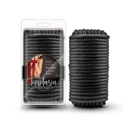 Temptasia Bondage Rope (Option: 32 ft. / 10 m Black)