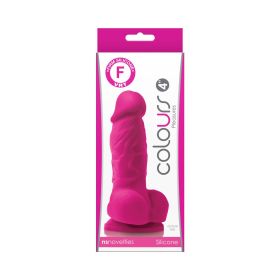 Colours Pleasures 4 in. Dildo (Option: Pink)