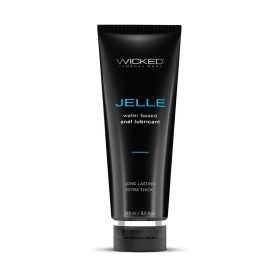 Wicked Jelle Water Based Anal Lubricant (Option: 8 oz.)