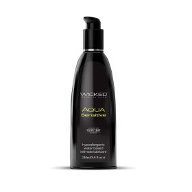 Wicked Aqua Sensitive Water Based Lubricant (Option: 8.5 oz.)
