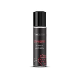 Wicked Aqua Strawberry Water Based Lubricant (Option: 1 oz.)