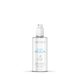 Wicked Simply Aqua Water Based Lubricant (Option: 2.3 oz.)
