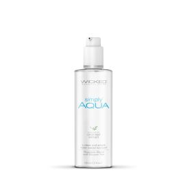 Wicked Simply Aqua Water Based Lubricant (Option: 4 oz.)