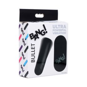 BANG! Vibrating Bullet with Remote Control (Option: Black)