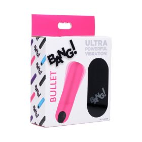 BANG! Vibrating Bullet with Remote Control (Option: Pink)