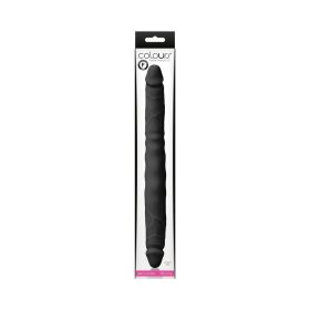 Colours Double Pleasure 12 in. Dual Ended Dildo (Option: Black)