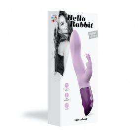 Love to Love Hello Rabbit Rechargeable Rabbit Vibrator (Option: Purple)
