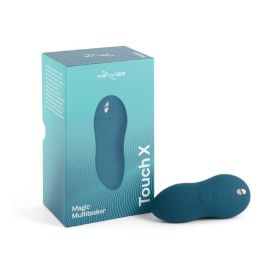 We Vibe Touch X Rechargeable Silicone Lay On Vibrator & Massager (Option: Green Velvet)