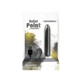 Power Bullet Point Rechargeable (Option: Black)