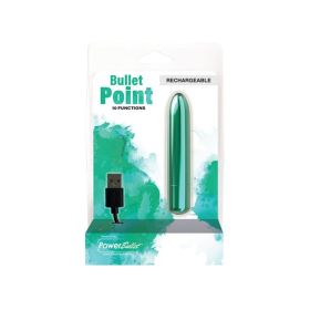 Power Bullet Point Rechargeable (Option: Teal)
