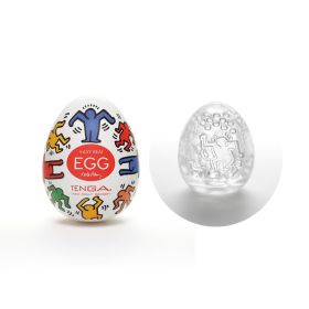 Tenga Keith Haring Egg (Option: Dance)