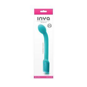 INYA Oh My G Rechargeable Flexible Vibrator (Option: Teal)