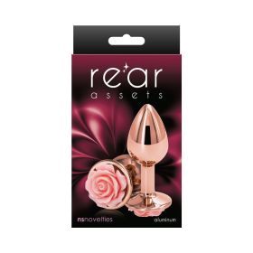 Rear Assets Rose Anal Plug (Option: Small Pink)