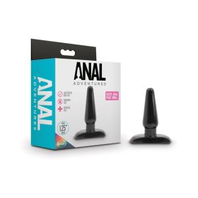 Anal Adventures Basic Anal Plug (Option: Small Black)