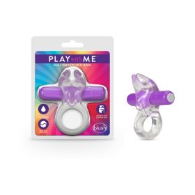 Play with Me Bull Vibrating c ring (Option: Purple)