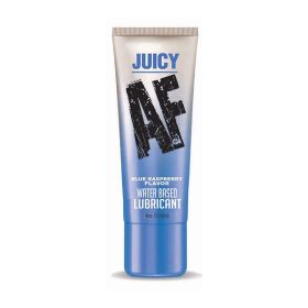Juicy AF Water Based Lubricant Blue Raspberry (Option: 4 oz.)