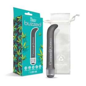 Prints Charming Buzzed 7" G Spot Vibe (Option: Canna Queen  Gray)