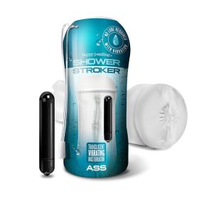 Happy Ending Vibrating  Self Lubricating Shower Stroker (Option: Ass)