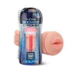 Happy Ending Self Lubricating Shower Stroker (Option: Mouth)
