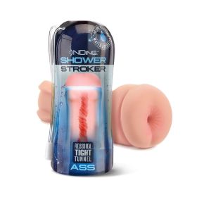 Happy Ending Self Lubricating Shower Stroker (Option: Ass)