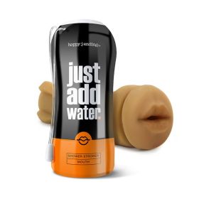 Happy Ending Just Add Water Self Lubricating Shower Stroker (Option: Mouth)