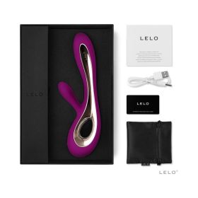LELO SORAYA 2 Rechargeable Rabbit Vibrator (Option: Deep Rose)