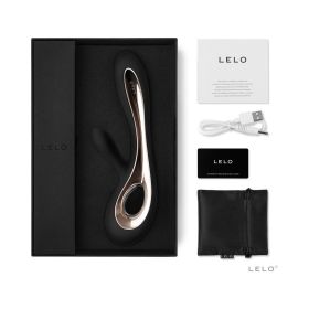 LELO SORAYA 2 Rechargeable Rabbit Vibrator (Option: Black)