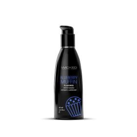 Wicked Aqua Blueberry Muffin Water Based Lubricant (Option: 2 oz.)