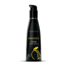Wicked Aqua Mango Water Based Lubricant (Option: 4 oz.)