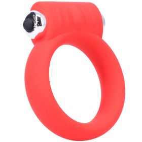 Tantus Vibrating c ring (Option: 2 in. Red)