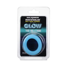 Rock Solid Sila Flex Glow in the Dark Big O c ring (Option: Blue)