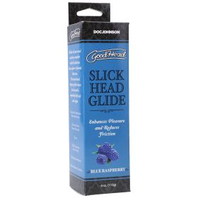 GoodHead Slick Head Glide Blue Raspberry (Option: 4 oz.)