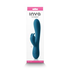 INYA Luv Bunny Rechargeable Vibe (Option: Dark Teal)