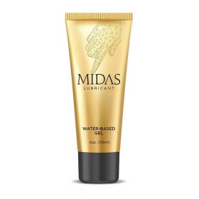 Midas Water Based Gel Lubricant (Option: 4 oz.)