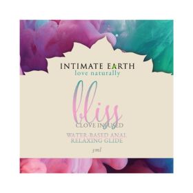 Intimate Earth Bliss Anal Relaxing Waterbased Glide (Option: 3 ml/0.10 oz/0.10 oz Foil)