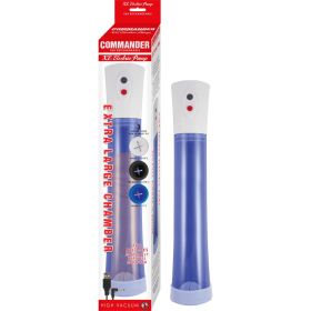 Commander Extra Large Electric Pump (Option: Blue)