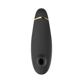 Womanizer Premium 2 Rechargeable Silicone Luxurious Pleasure Air Clitoral Stimulator (Option: Black)