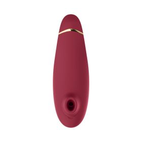 Womanizer Premium 2 Rechargeable Silicone Luxurious Pleasure Air Clitoral Stimulator (Option: Bordeaux)