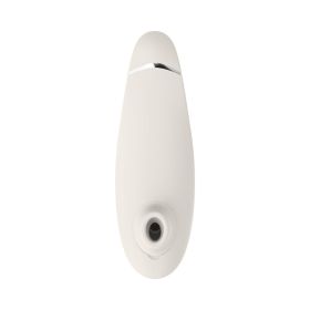 Womanizer Premium 2 Rechargeable Silicone Luxurious Pleasure Air Clitoral Stimulator (Option: Warm Gray)