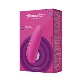 Womanizer Starlet 3 Rechargeable Silicone Compact Pleasure Air Clitoral Stimulator (Option: Pink)